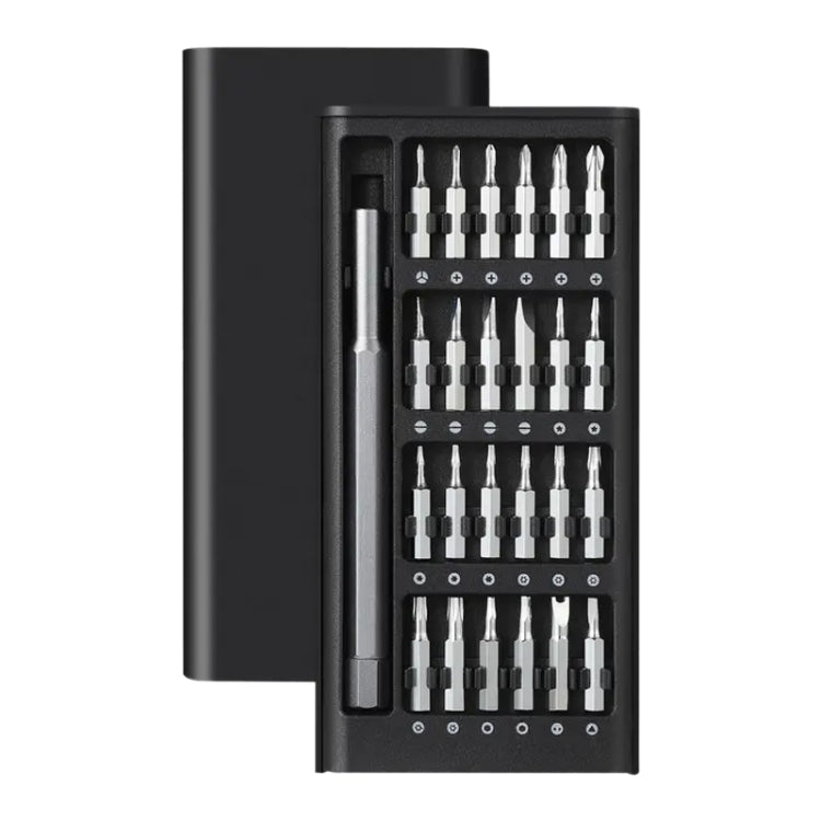 25-in-1 Magnetic Screwdriver Set with Aluminum Handle