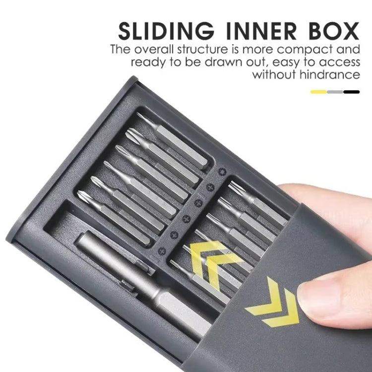 25-in-1 Magnetic Screwdriver Set with Aluminum Handle