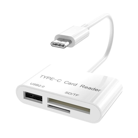 Lettore di schede da USB-C a USB SD/Micro SD