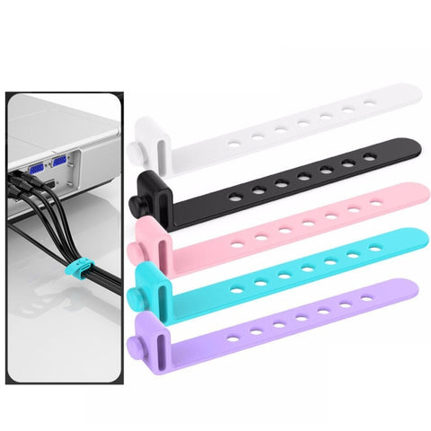 Fascetta per cavi in silicone colorato ORICO SG-RH5 5 pezzi