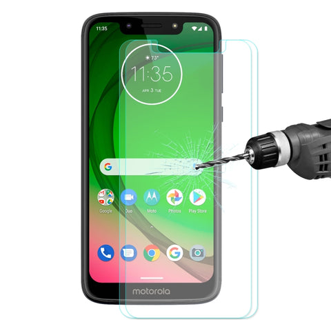 2 PZ ENKAY Hat-Prince 0.26mm 2.5D 9H Pellicola protettiva in vetro temperato per Motorola Moto G7 Play