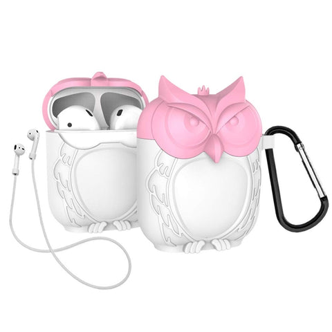 Custodia per Airpod, Pink + White