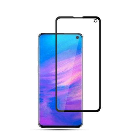 Pellicola in vetro temperato con colla completa 2 pezzi mocolo 0,33 mm 9H 2.5D per Samsung Galaxy S10e, Galaxy S10e