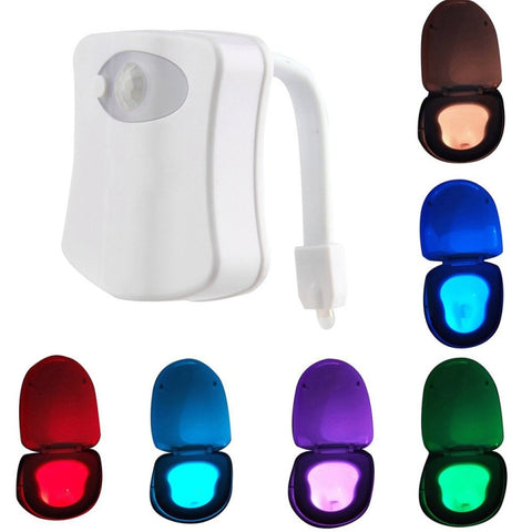 YouOKLight Luce notturna per WC attivata dal movimento, Luce per WC a LED per Bagno
