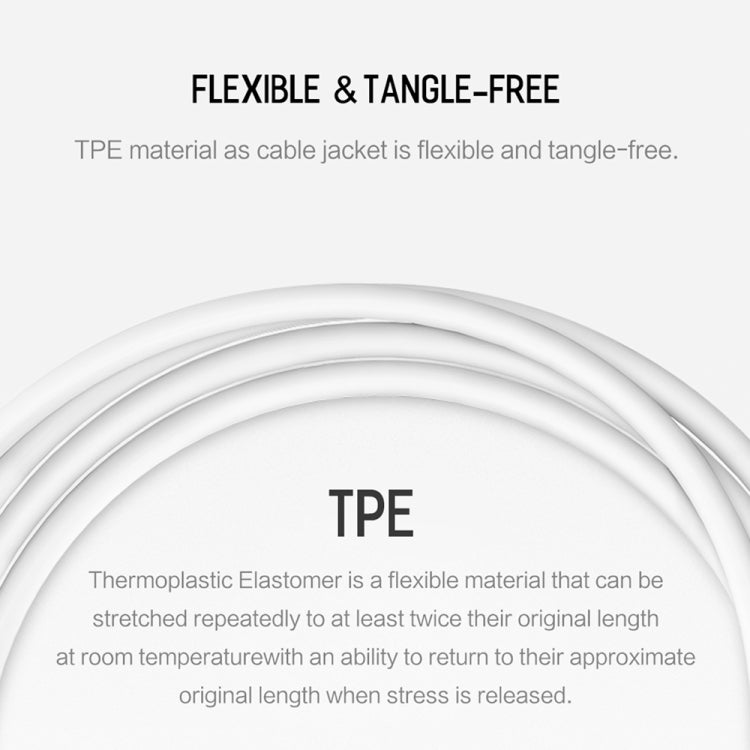 18W USB-C to Lightning Charging Cable for iPhone 1m/2m