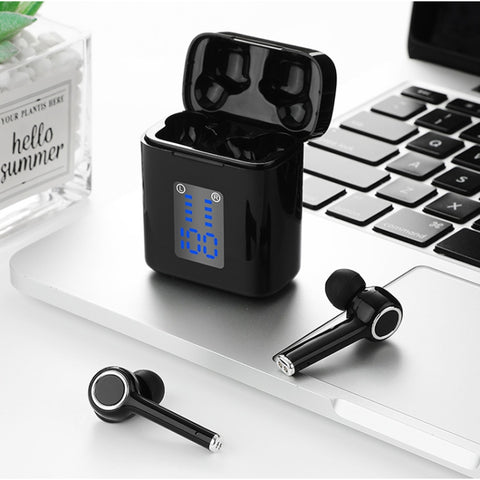 T&G TG905 TWS Auricolare Bluetooth Cuffie sportive wireless Cuffie stereo 5D con display LED e scatola di ricarica
