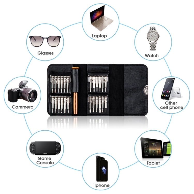 27-in-1 Magnetic Screwdriver Set for Mobile Device Repair