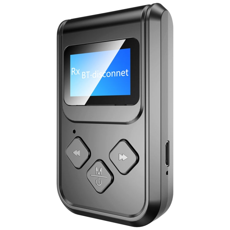 Trasmettitore ricevitore musicale Bluetooth 5.0 T15 2 in 1 con schermo, T15