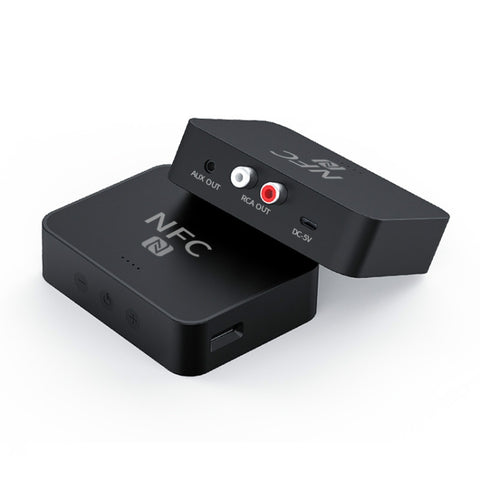 Ricevitore musicale da tavolo R6 NFC Bluetooth 5.0 Ricevitore Bluetooth, supporto scheda TF