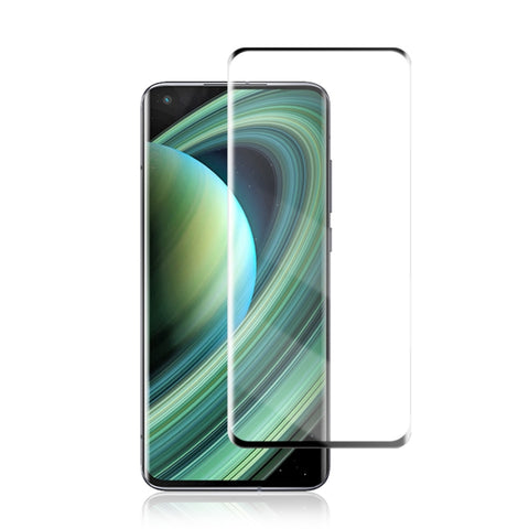 Pour Xiaomi Mi 10 Ultra mocolo 0,33mm 9H Pellicola en vetro temperato curvo a schermo intero 3D, pour Xiaomi Mi 10 Ultra