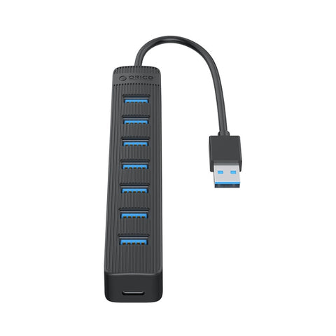 HUB USB 3.0 a 7 porte ORICO TWU3-7A-BK, TWU3-7A