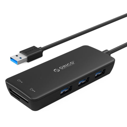 HUB USB 3.0 ORICO H3TS-U3 con lettore di schede