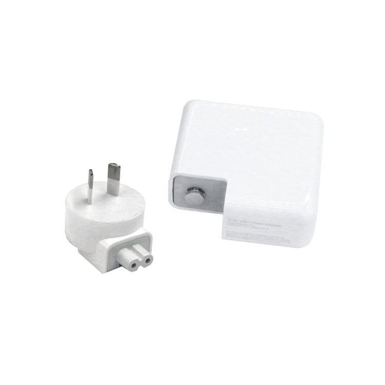 30W USB-C Travel Charger with Detachable Foot & 8 Pin Cable