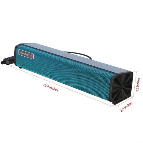 Altoparlante Portatile Wireless C2 10W con Subwoofer e Funzione