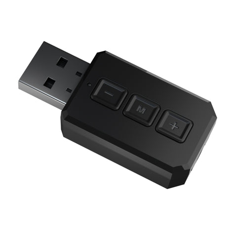 L'adattatore audio Bluetooth USB RT02 riceve trasmette il ricevitore Bluetooth per auto con conversazione vivavoce Bluetooth 5.0 2 in 1
