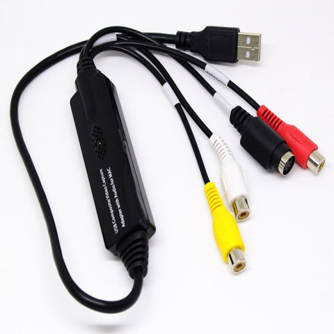 Cavo da USB a RCA 60+ Supporta Vista 64 / Win 7 / Win 8 / Win 10 / Mac OS