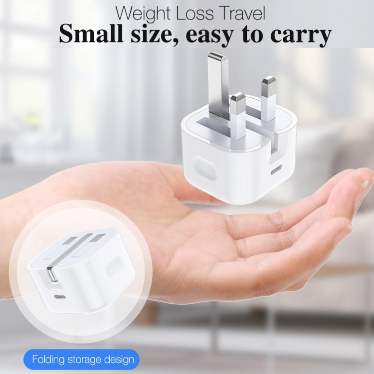 20W PD 3.0 Type-C Travel Charger with Fast Charging Cable