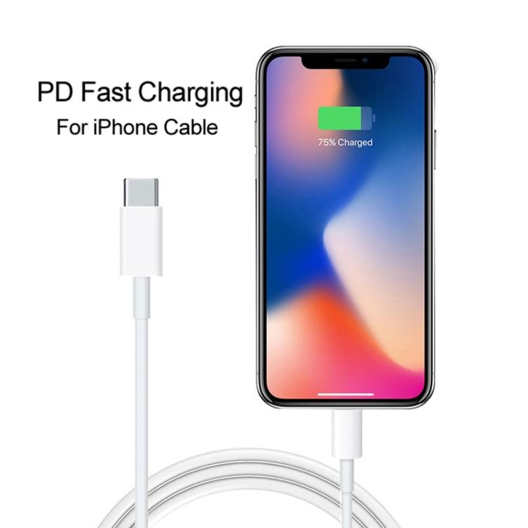 20W PD 3.0 Type-C Folding Travel Charger & 8 Pin Cable Set