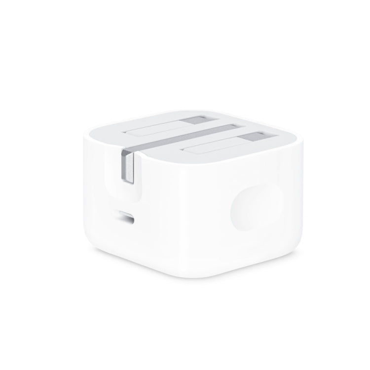 20W PD 3.0 Type-C Folding Travel Charger & 8 Pin Cable Set