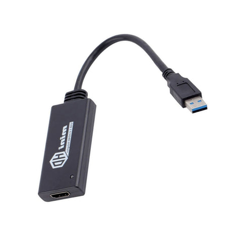 Adattatore cavo convertitore USB 3.0 a HDMI HD con audio, lunghezza cavo: 20 cm