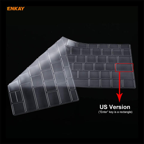 ENKAY Pellicola protecteur pour le goût en TPU ultra résistant et morbide pour Huawei MateBook 13 pouces, version USA, pour Huawei MateBook 13 pouces