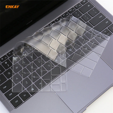 ENKAY Pellicola protecteur pour le goût en TPU ultra résistant et morbide pour Huawei MateBook 13 pouces, version USA, pour Huawei MateBook 13 pouces