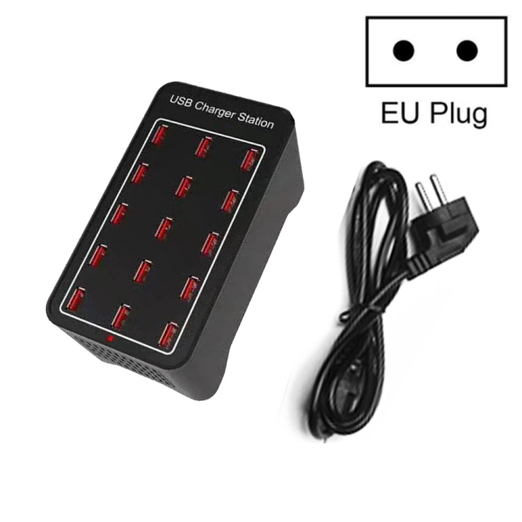 XLD-A7 100W 15 USB Ports Fast Charger Station Smart Charger, AC 100-240V, 100W 15 USB Ports EU Plug, 100W 15 USB Ports US Plug, 100W 15 USB Ports AU Plu...