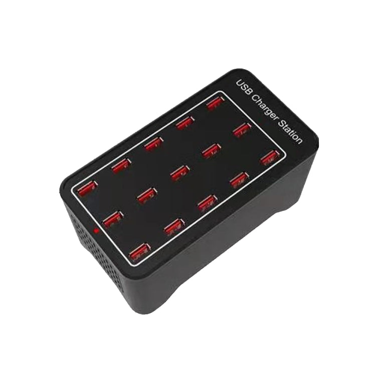 XLD-A7 100W 15 USB Ports Fast Charger Station Smart Charger, AC 100-240V, 100W 15 USB Ports EU Plug, 100W 15 USB Ports US Plug, 100W 15 USB Ports AU Plu...