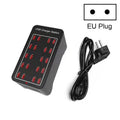 100W 20 USB Ports Fast Charger Station Smart Charger, AC 100-240V, 100W 20 USB Ports EU Plug, 100W 20 USB Ports US Plug, 100W 20 USB Ports AU Plug      ...