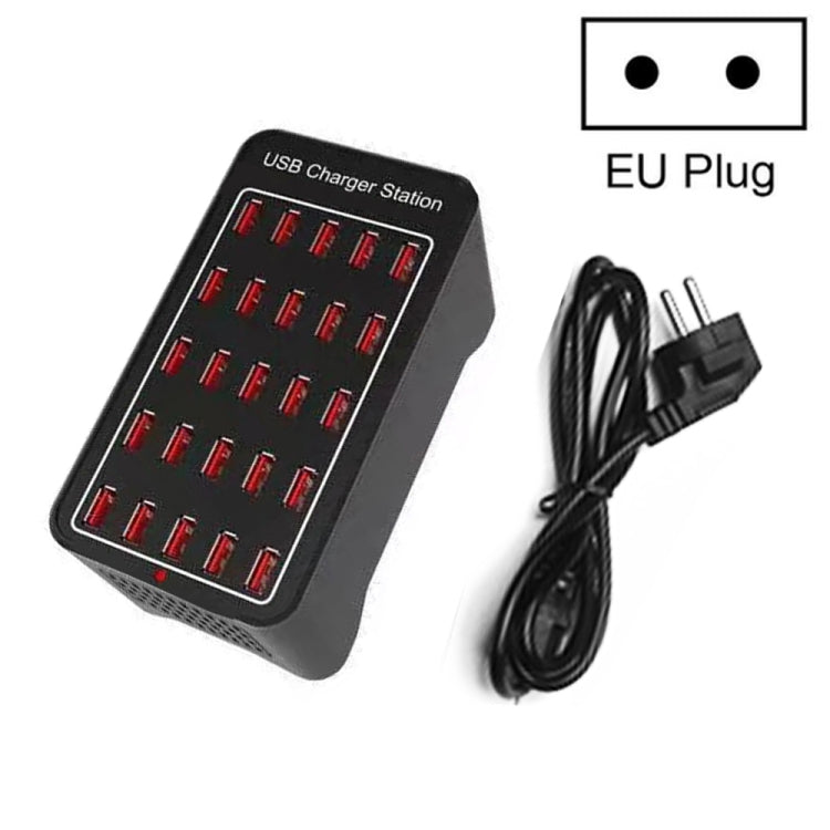 150W 25 USB Ports Fast Charger Station Smart Charger, AC 110-240V, 150W 25 USB Ports EU Plug, 150W 25 USB Ports US Plug, 150W 25 USB Ports AU Plug      ...