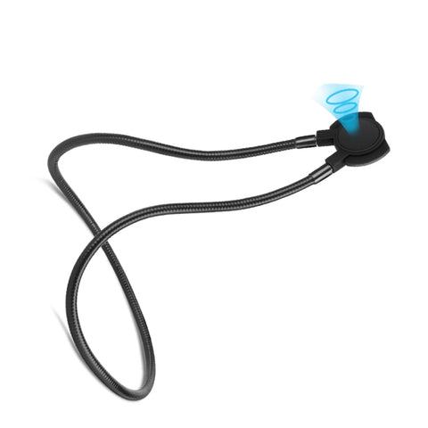 XWJ-1802D Supporto magnetico universale per tablet e telefono cellulare, staffa da appendere al collo, supporto per telefono cellulare, supporto a collo d'oca flessibile girevole a 360 gradi per scrivania, letto, divano per qualsiasi telefono e tablet