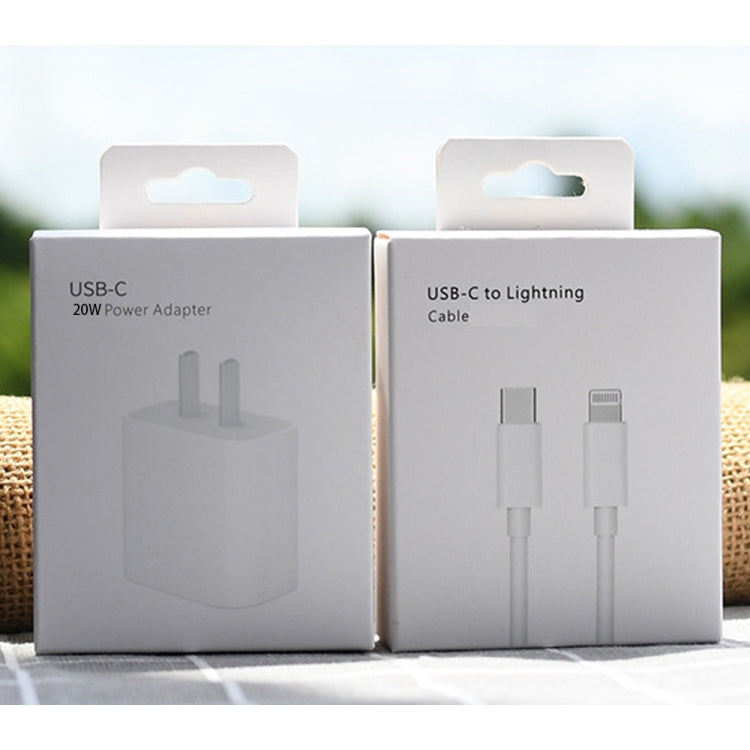 20W USB-C Travel Charger with 3A Fast Charge Cable Set