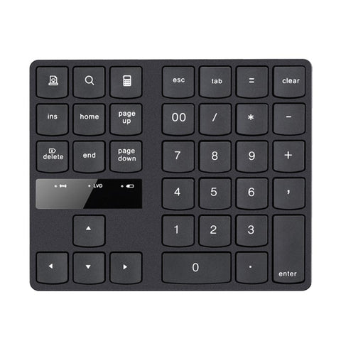 Tastierino numerico wireless USB 2.4G 35 tasti ricarica tastiera digitale portatile mini tastierino numerico