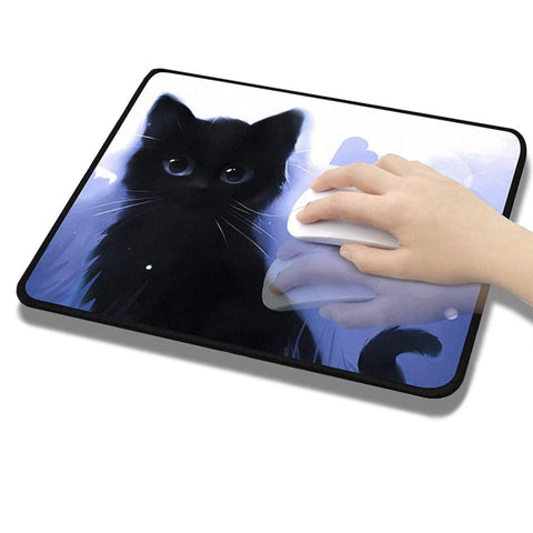 Tappetino per mouse da gioco E-sport antiscivolo Cartoon Cat