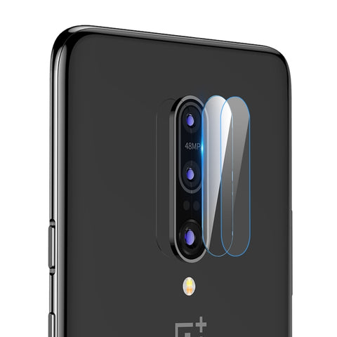 ENKAY Hat-Prince 0.2mm 9H 2.15D bord arrondi, caméra photo postérieure en verre trempé pour OnePlus 7 Pro, 2 pièces