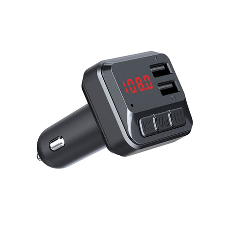 Modulateur MP3 C6 récepteur audio sans fil, Kit de transmission automatique FM avec chargeur rapide double USB 3.1A, C6