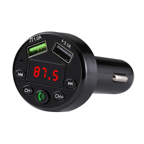 Traducteurs FM pour lecteur MP3 pour voiture E6 Double USB Vivavoce, E6