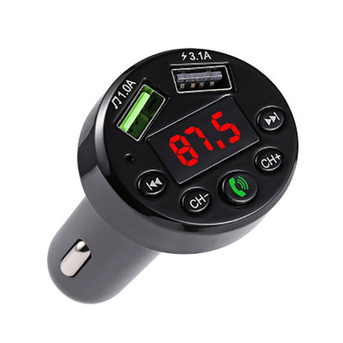 Traducteurs FM pour lecteur MP3 pour voiture E6 Double USB Vivavoce, E6