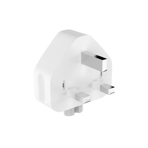 Adaptateur d'alimentation XJ01 pour 2 personnes pour batterie de batterie iPad 10 W 12 W et batterie de série MacBook, prise UK, prise UK