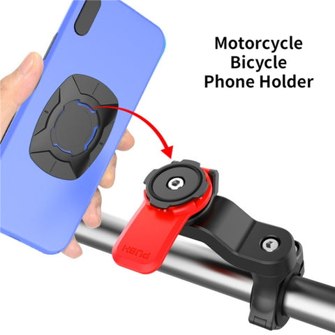 HL-143A Supporto per telefono di navigazione per manubrio regolabile per mountain bike, bicicletta, moto, HL-143A Bicycle Motorcycle Holder