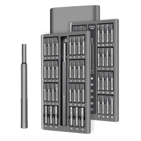 A63 Set de rangement 63 en 1, outil de montage et de maintenance pour ordinateur tablette cellulaire, A63 63 en 1