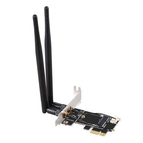La scheda PCA-1X è un adattatore a doppia antenna