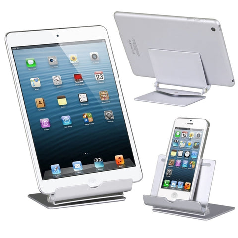 Support universel pour téléphone cellulaire et tablette en métal, support tournant à 360 degrés, accessoire de table pieghevole