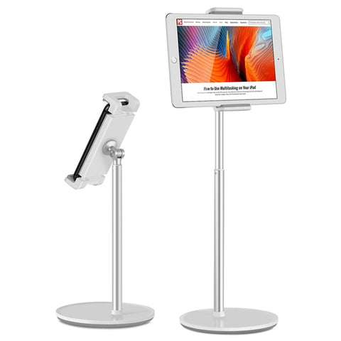 Support en alliage d'aluminium réglable en hauteur AP-4H pour téléphone cellulaire et tablette de 4,5 à 13 pouces