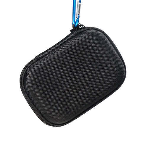 JD-344646 Étui anti-urto portable pour haut-parlant Bluetooth JBL GO3, Mousqueton