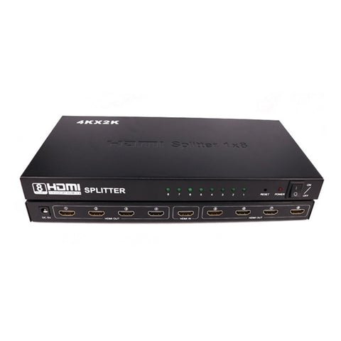 1 sdoppiatore HDMI 8 4K x 2K 3840*2160/30HZ, 1 x 8 4K x 2K
