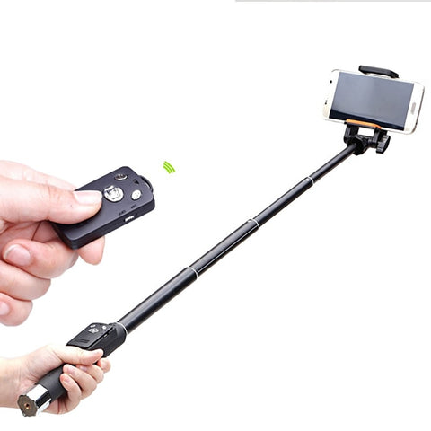 Perche à selfie rotative YT-888 avec Bluetooth pour smartphone