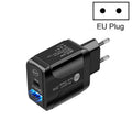 25W Dual Port Fast Charger with USB-C and QC3.0 for