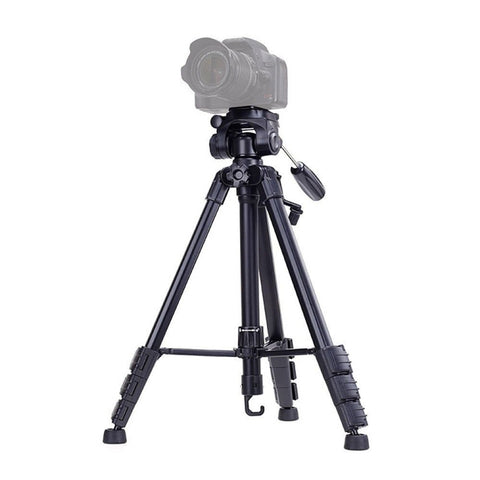 Supporto per treppiede in alluminio YUNTENG VCT-690 con testa di trascinamento fluida, VCT-690
