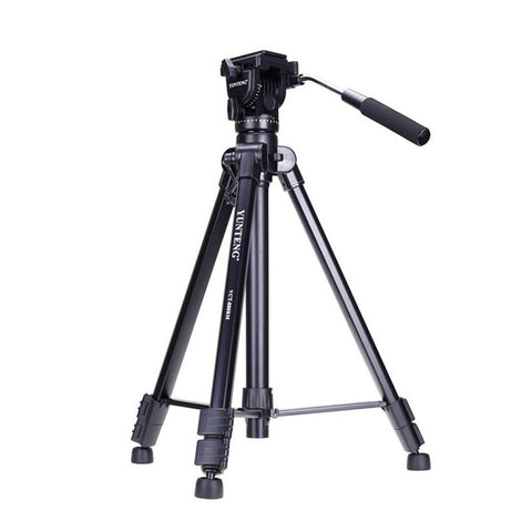 Supporto per treppiede in lega di alluminio YUNTENG VCT-880 con testa tridimensionale, VCT-880